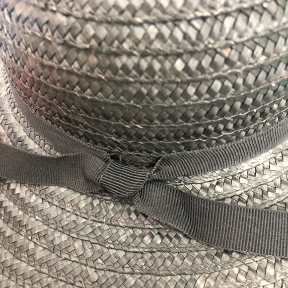 VTG Straw Wide Brimmed Hat - Picture 3 of 6